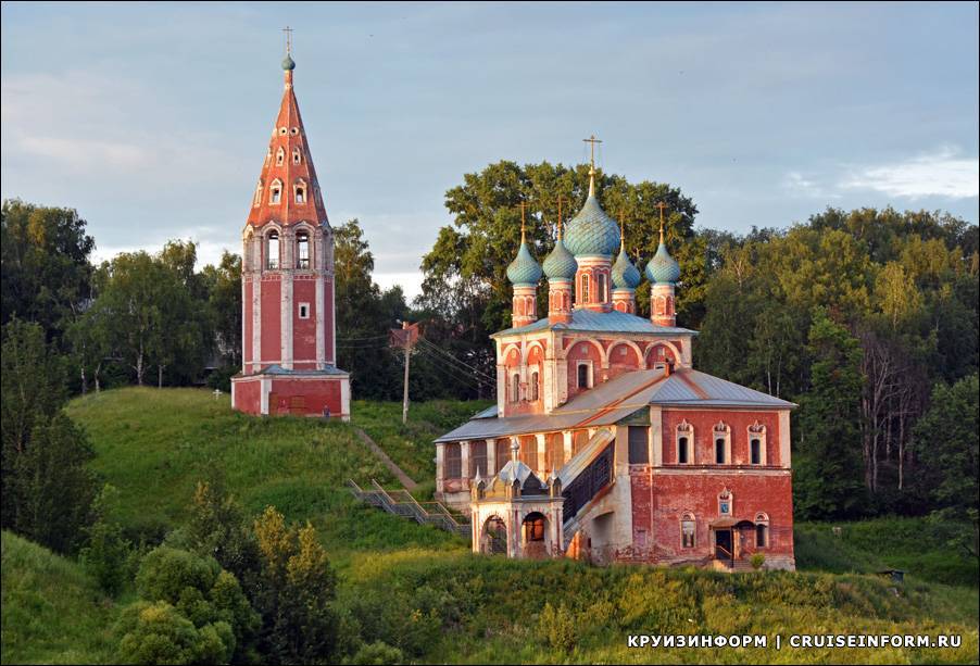 Тутаев. казанская преображенская церковь - как добраться, история, фото