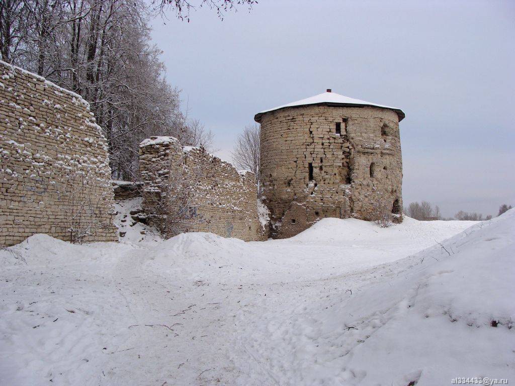 Гдовская крепость описание и фото - россия - северо-запад: псковская область
