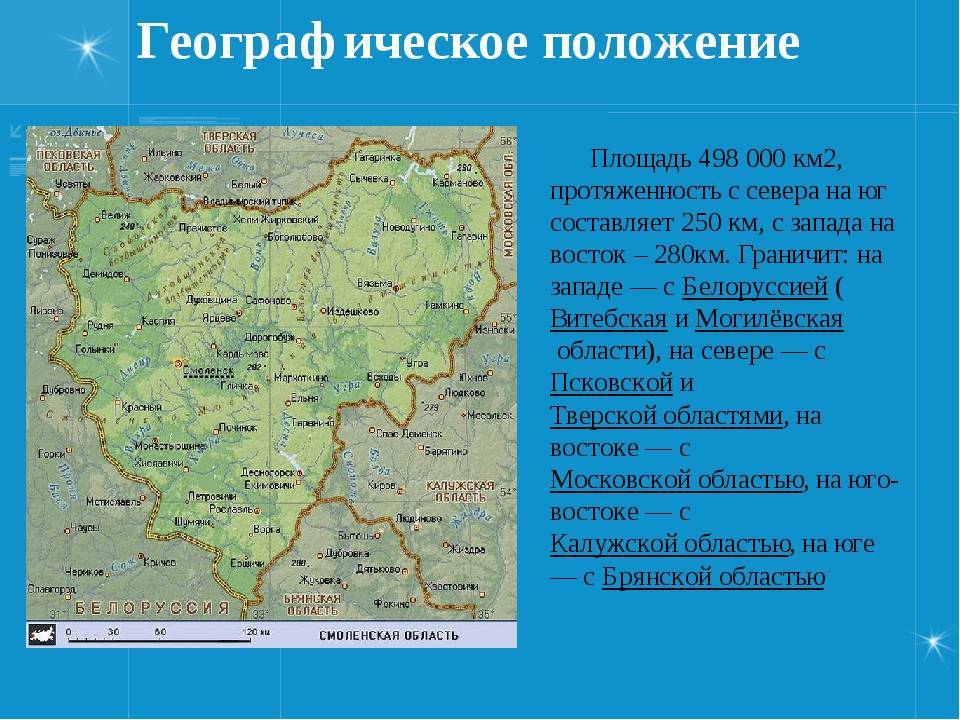 Смоленская область, субъект федерации - россия
