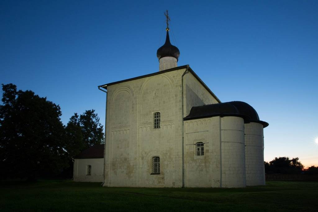 Кидекша. борисоглебский монастырь. церковь бориса и глеба.