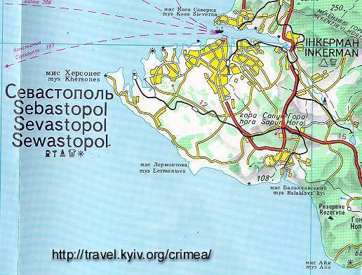 Достопримечательности севастополя: фото и описание, карта на туристер.ру.