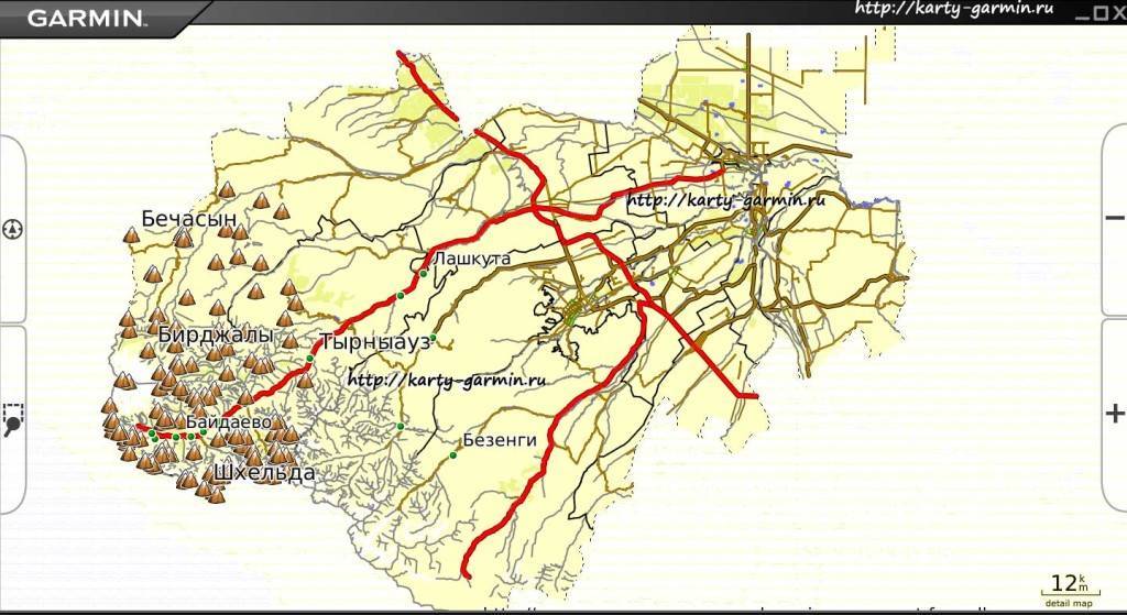 Достопримечательности кабардино-балкарии на карте - туристический блог ласус