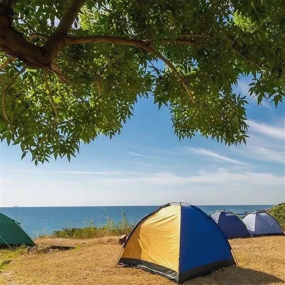 Как отдохнуть на море с палаткой
