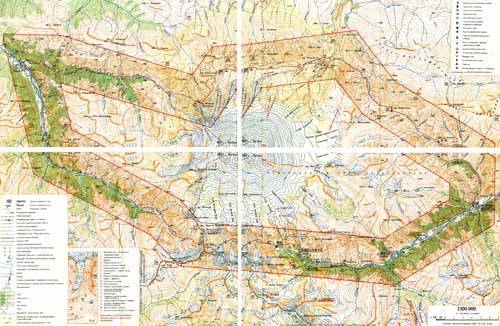 Карта кавказа с достопримечательностями - туристический блог ласус