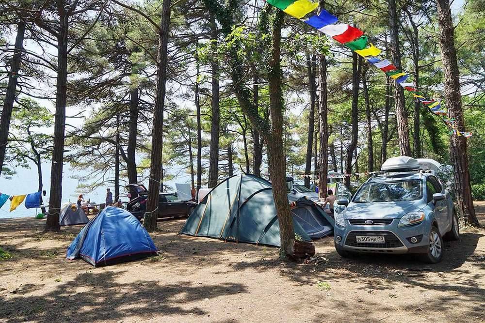 Где отдохнуть с палаткой на черном море