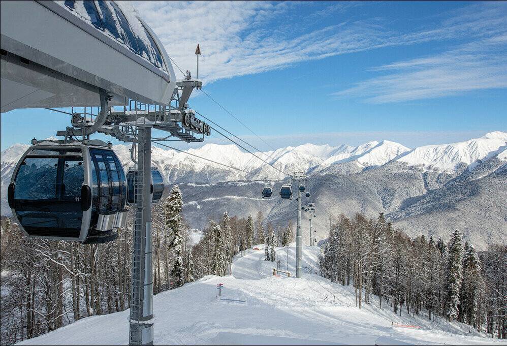 Топ 3. горнолыжные курорты сочи для зимнего отдыха 2021-2022