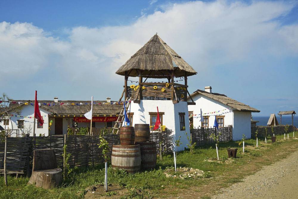 Казачья станица-музей атамань в тамани, краснодарский край
