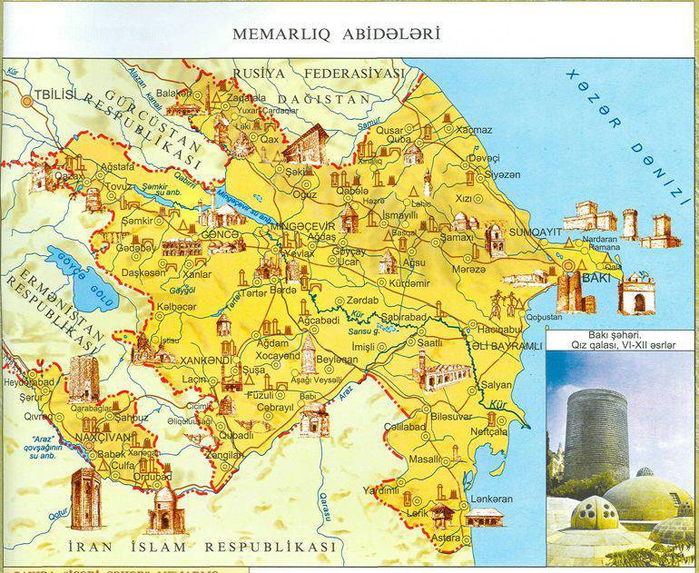 Топ 20 — достопримечательности азербайджана: фото, карта, описание - что посмотреть в азербайджане