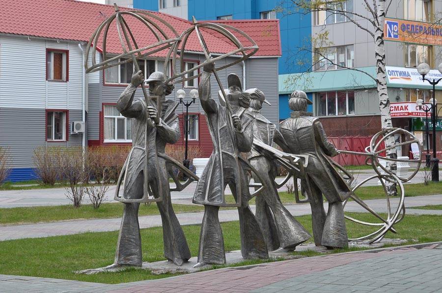 Ханты-мансийск- один из самых необычных городов россии