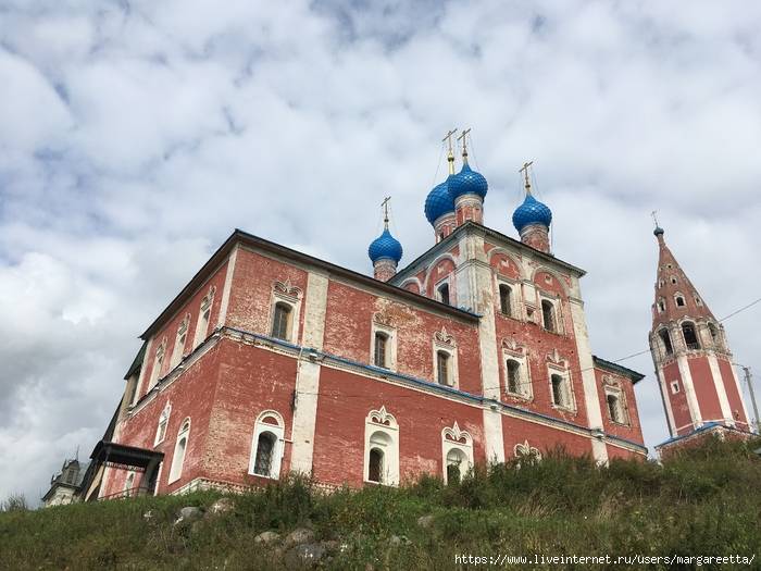 Памятник русской церковной архитектуры: воскресенский собор в тутаеве