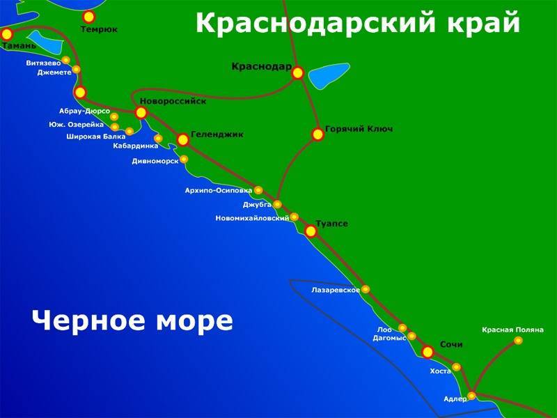 Карта крыма, россия