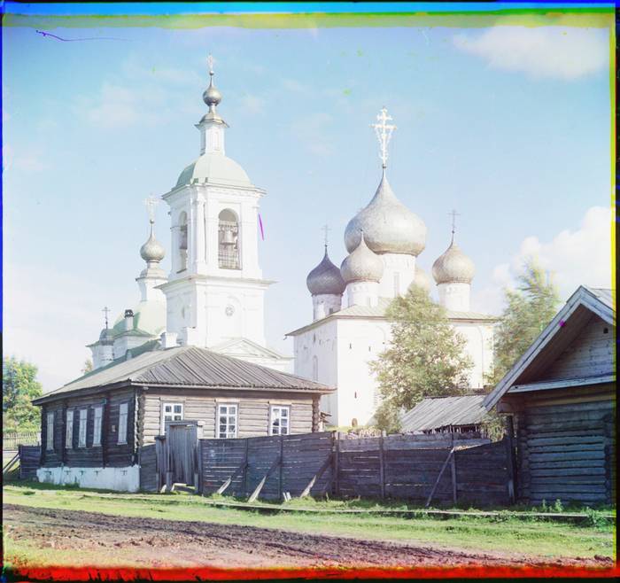 Вологодские края на цветных снимках 100-летней давности