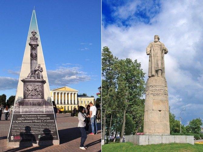 Памятник раздора. почему жители костромы спорят о восстановлении монумента царю михаилу романову и ивану сусанину