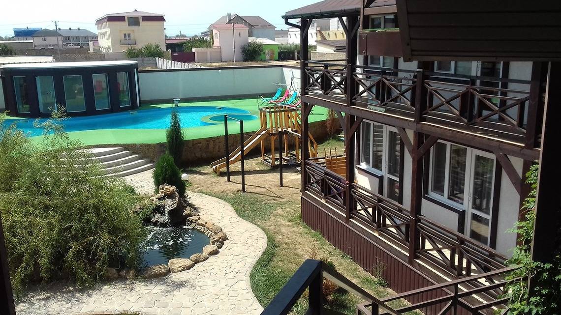Три семейных отеля в евпатории для летнего отдыха с детьми - фэмили алеан