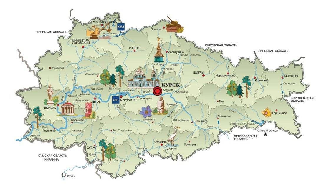 Курская область – 35 красивых достопримечательностей и интересных мест, которые стоит посмотреть на экскурсии