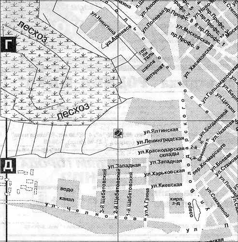 Карта феодосии подробная с улицами, номерами домов и инфраструктурой