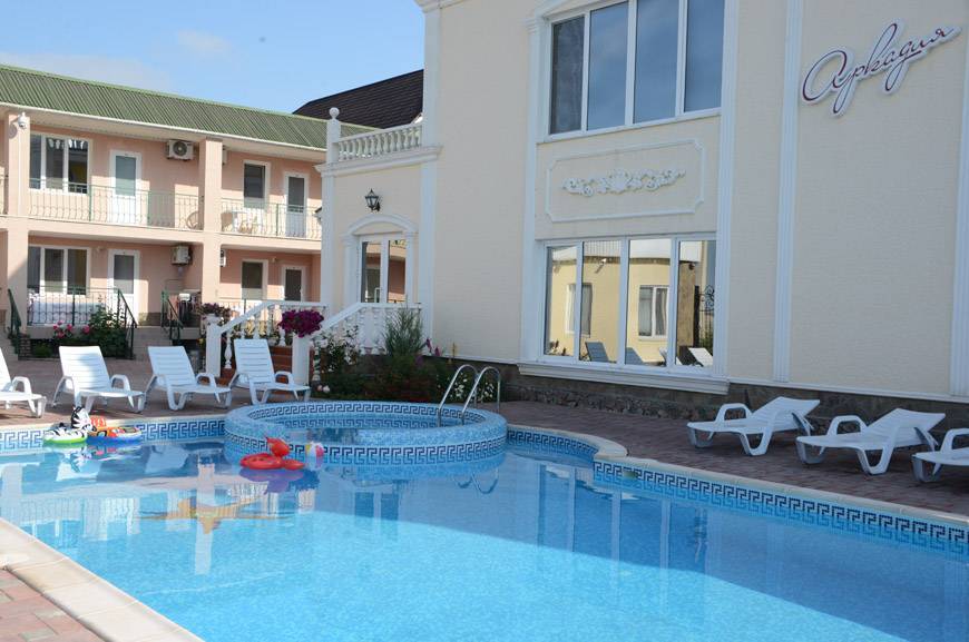 Гостиницы в евпатории с бассейном