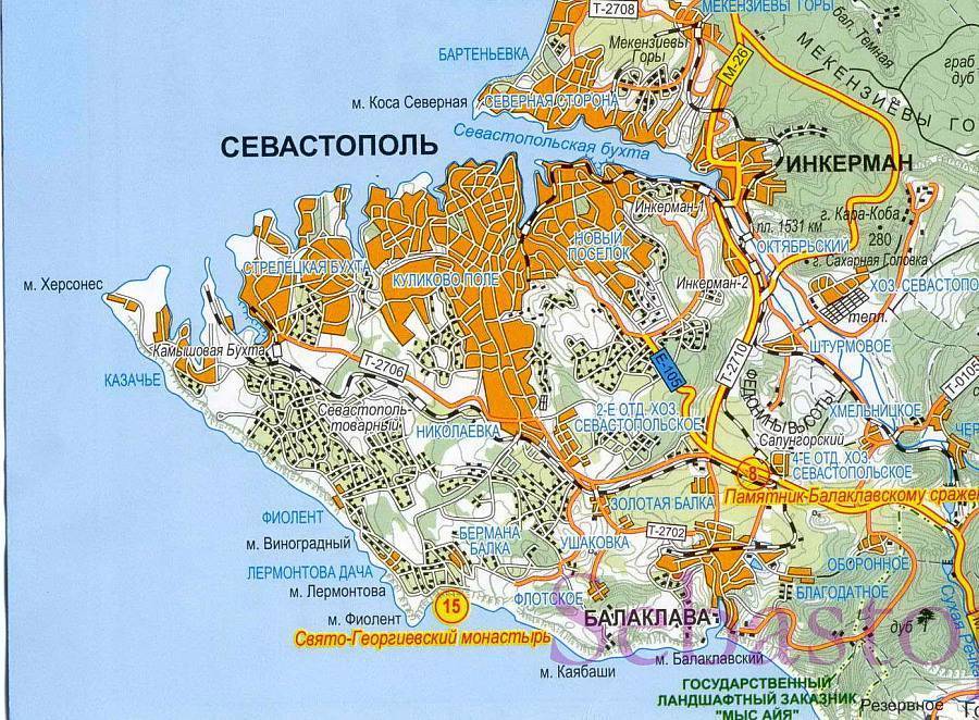 Севастополь центр города: где находится на карте, названия улиц, что посмотреть, достопримечательности