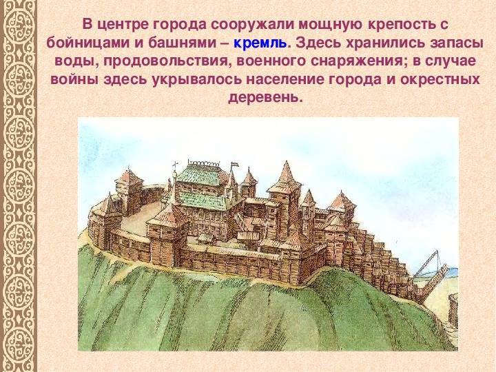 Пути возникновения городов в древней руси