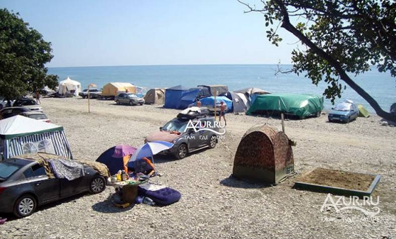 Кемпинги на азовском море. автокемпинги и палаточные лагеря
