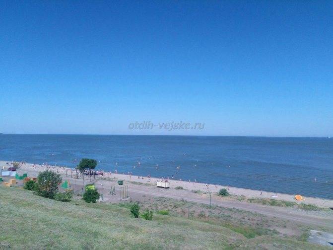 Пляжи ейска: песчаные и галечные, городские, дикие, для детей на туристер.ру