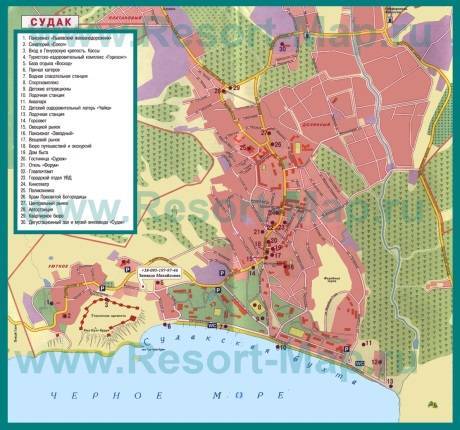 Судак город, крым республика подробная спутниковая карта онлайн яндекс гугл с городами, деревнями, маршрутами и дорогами 2021